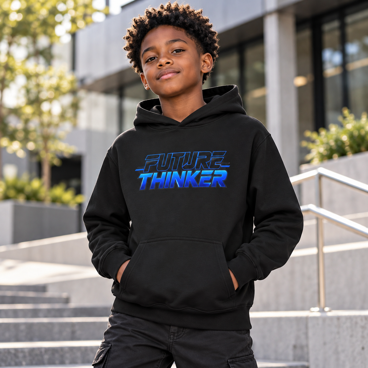 Future Thinker Youth Hoodie