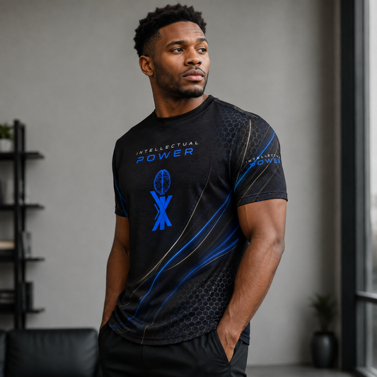 INTELLECTUAL POWER Performance Tee — Unleash Your Intelligence