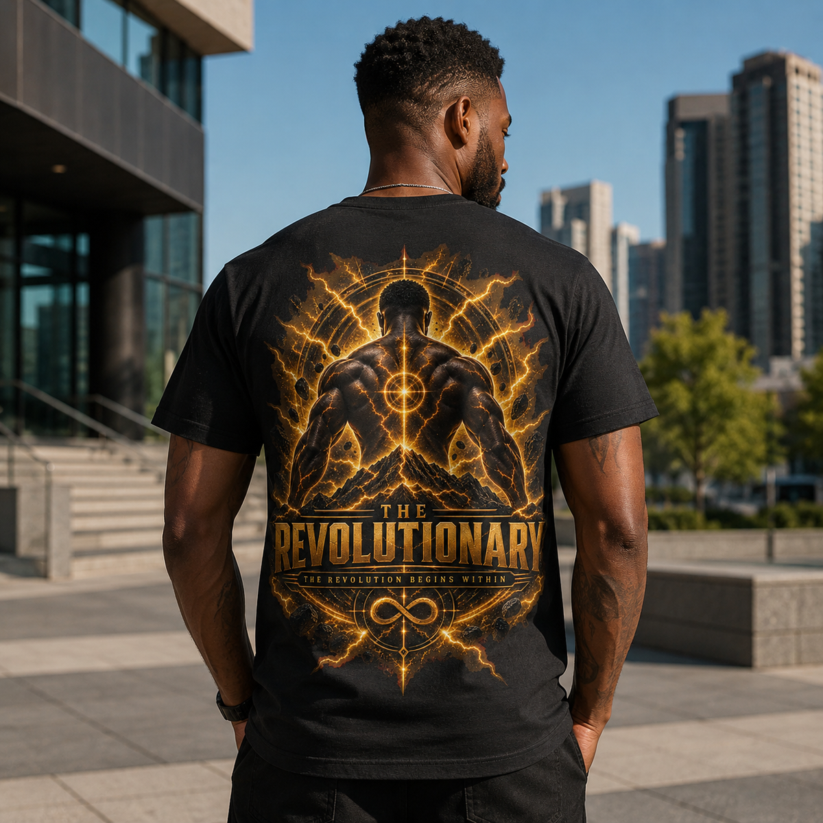 STRENGTH — The Revolution Begins Within | The Revolutionary Graphic T-Shirt