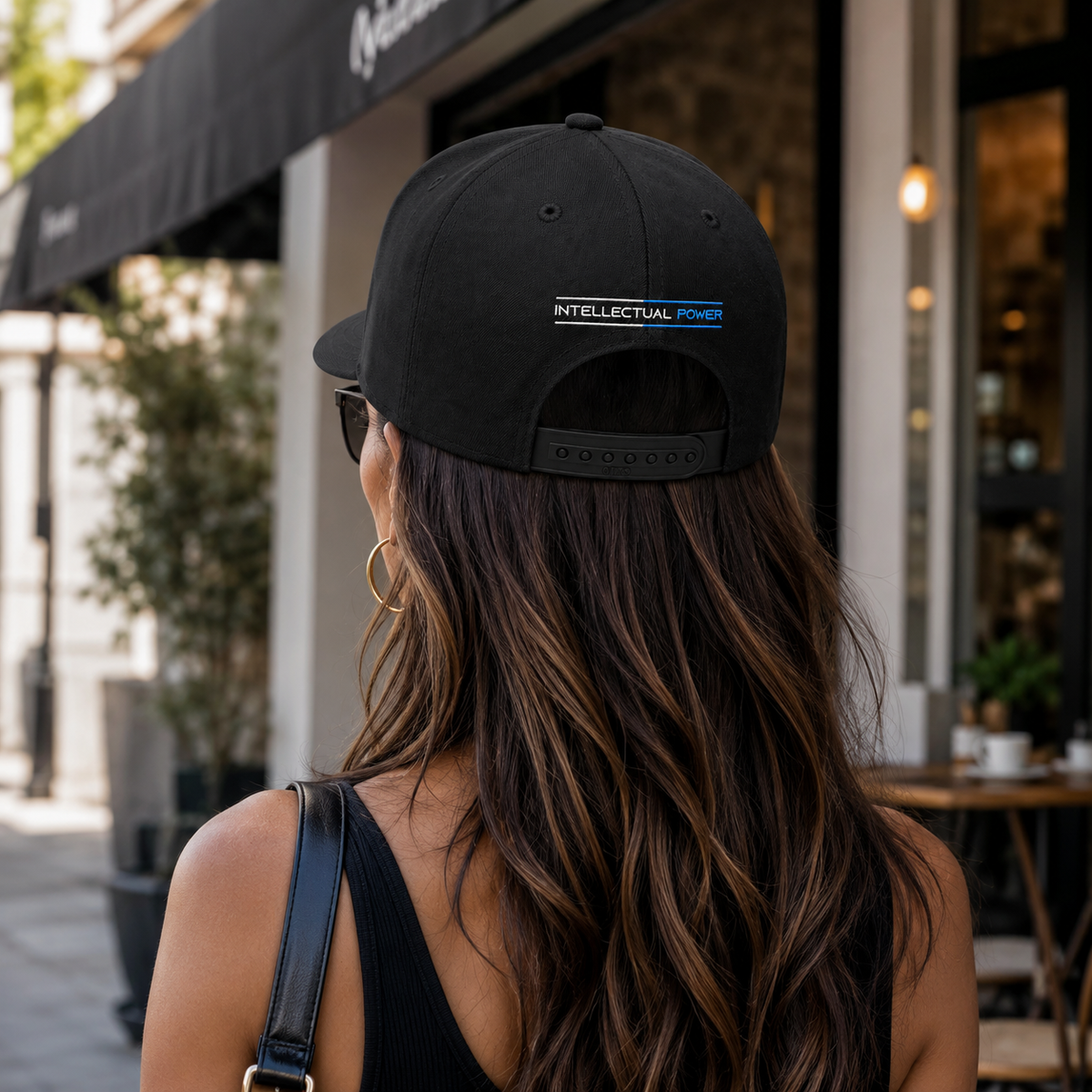 Intellectual Power Signature Cap — Embroidered Brain & Power Emblem