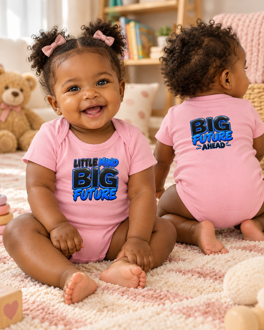 Little Mind Big Future Infant Long Sleeve Bodysuit