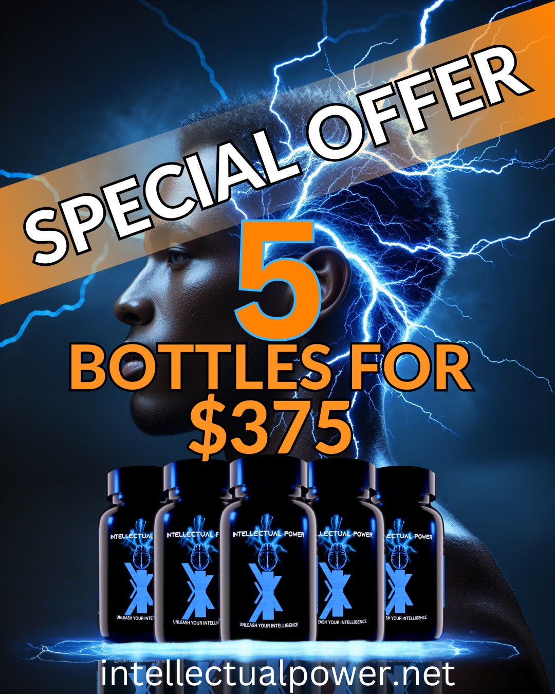 INTELLECTUAL POWER 5 BOTTLE BUNDLE PACK